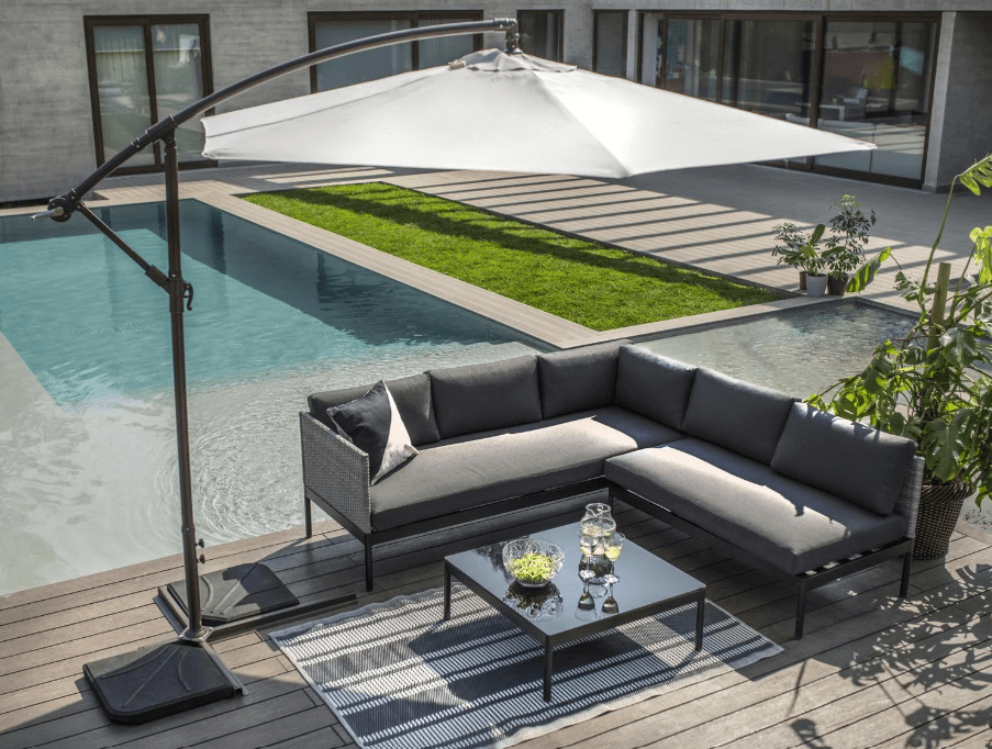 Quitasol Lateral Metal 2.7x2.45 metros Natural1