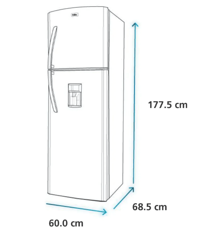 Refrigerador Top Mount 300 Litros No Frost Mabe3