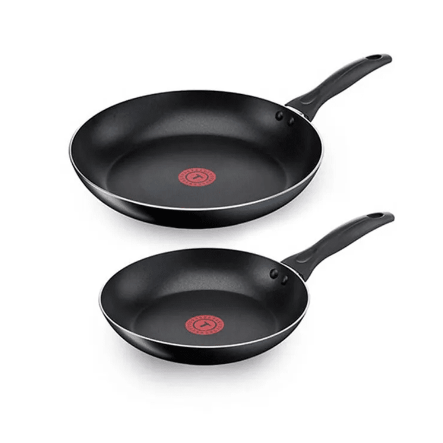 Set dos sartenes Tefal de 24 y 30 cm Easy Cook G, caja con desgastes1