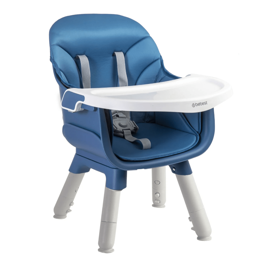 Silla de Comer Baby Desk 4&1 Azul Bebesit3