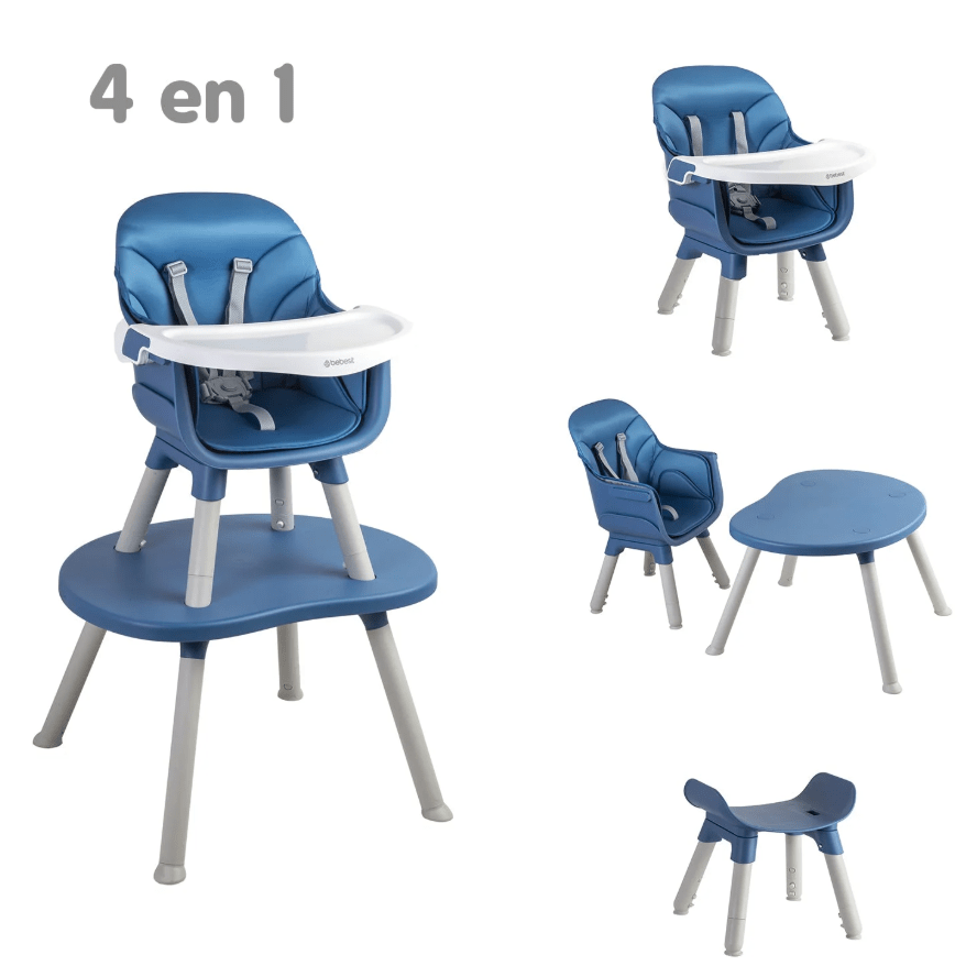 Silla de Comer Baby Desk 4&1 Azul Bebesit2
