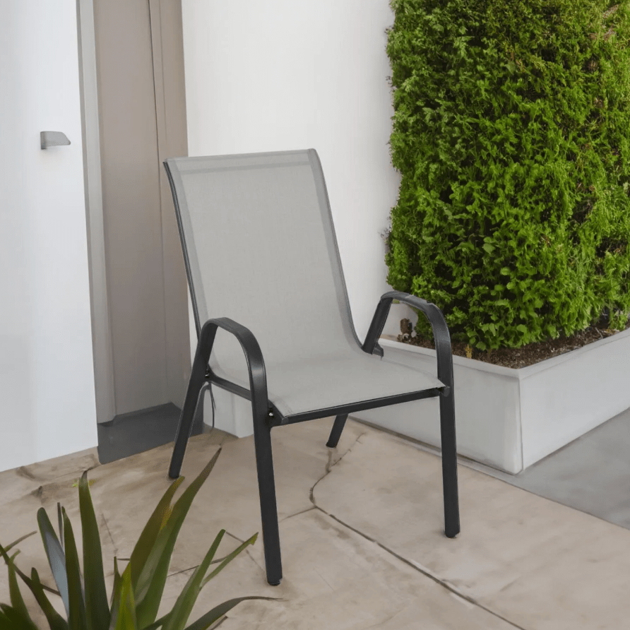 Silla de terraza sling text crudo JUST HOME COLLECTION4