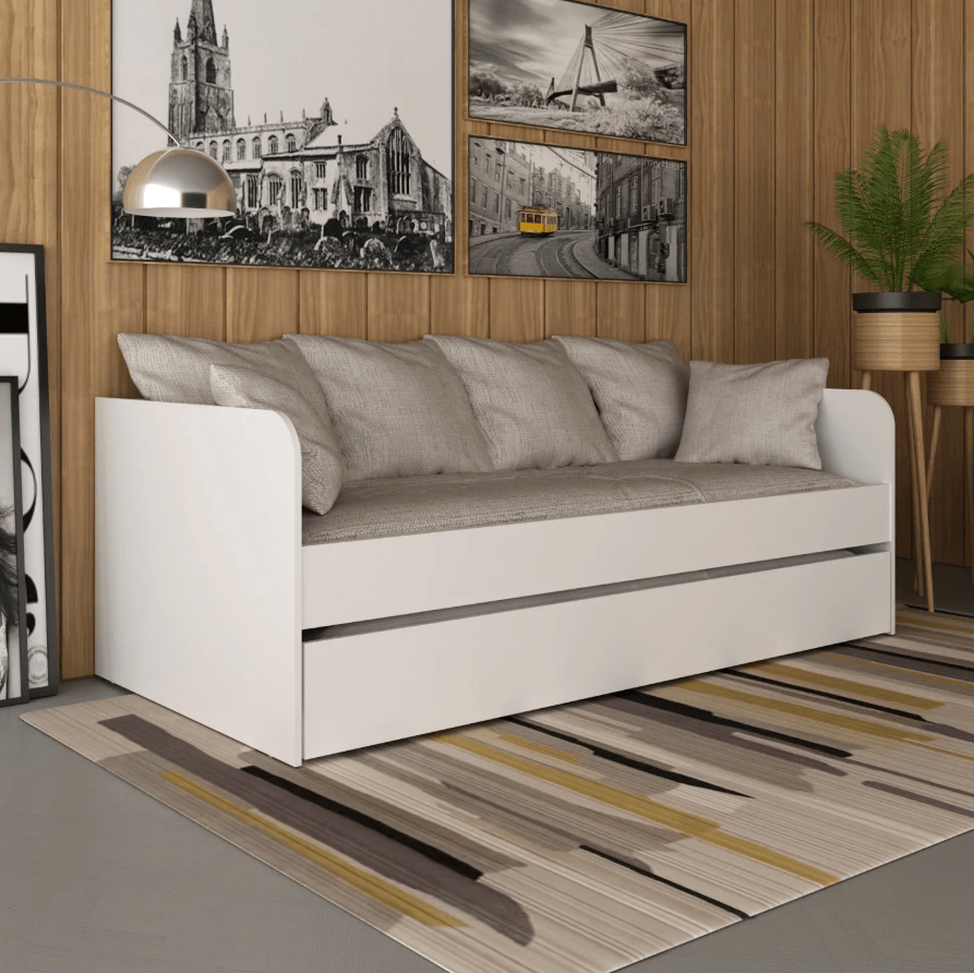 Base Sofá Cama Blanco Tecnomobili5