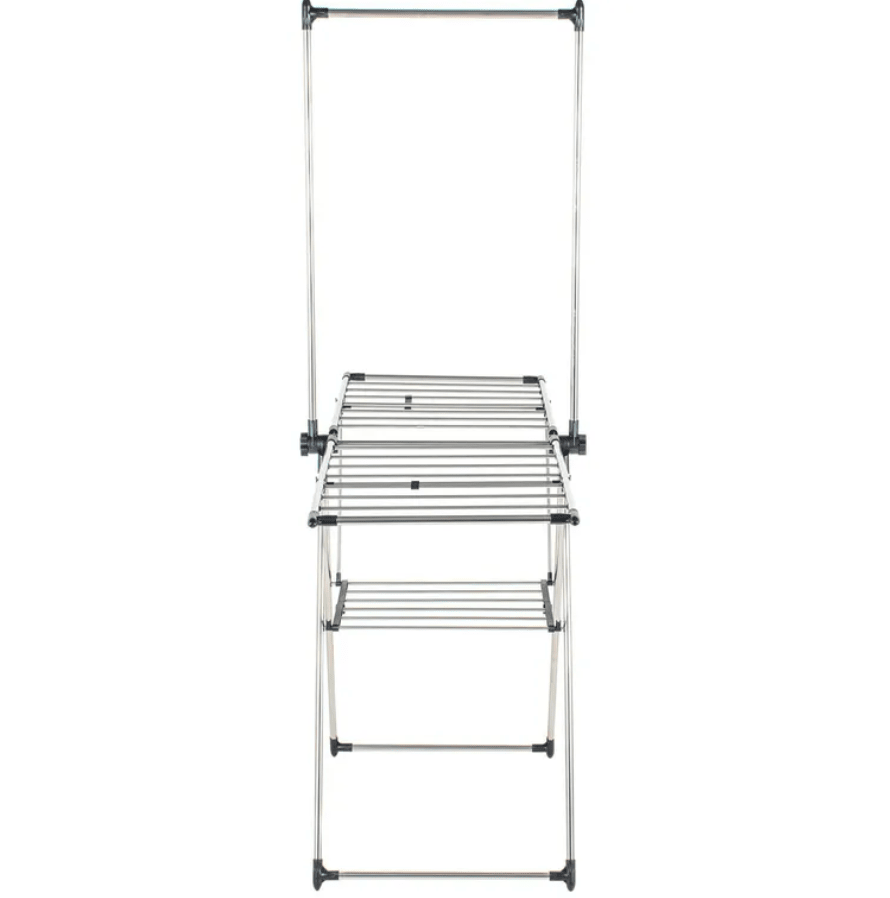 Tendedero de ropa con colgador vertical KLEINE WOLKE 156x70x200cm3