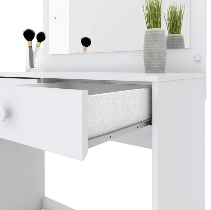 Tocador Master Blanco 2 Cajones Home Mobili3