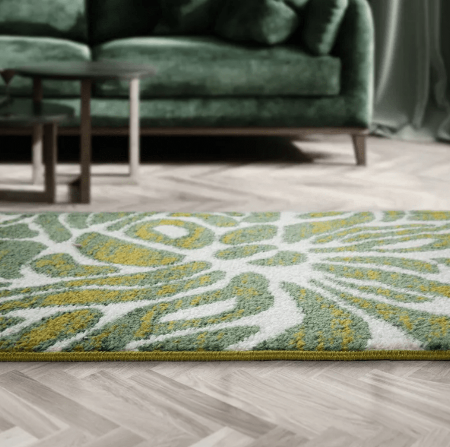 Alfombra pasillo siesta verde 70 x 230 cm MODA ALFOMBRAS3