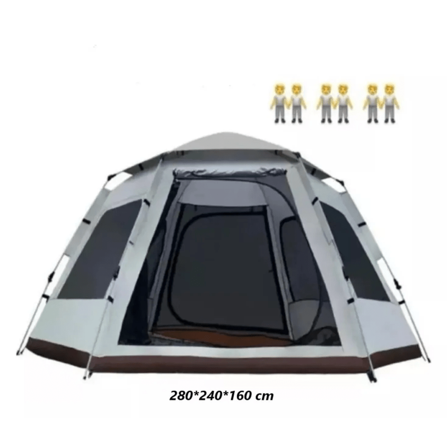 Carpa Hexagonal Para 6 Personas MUNDO MAGIA4