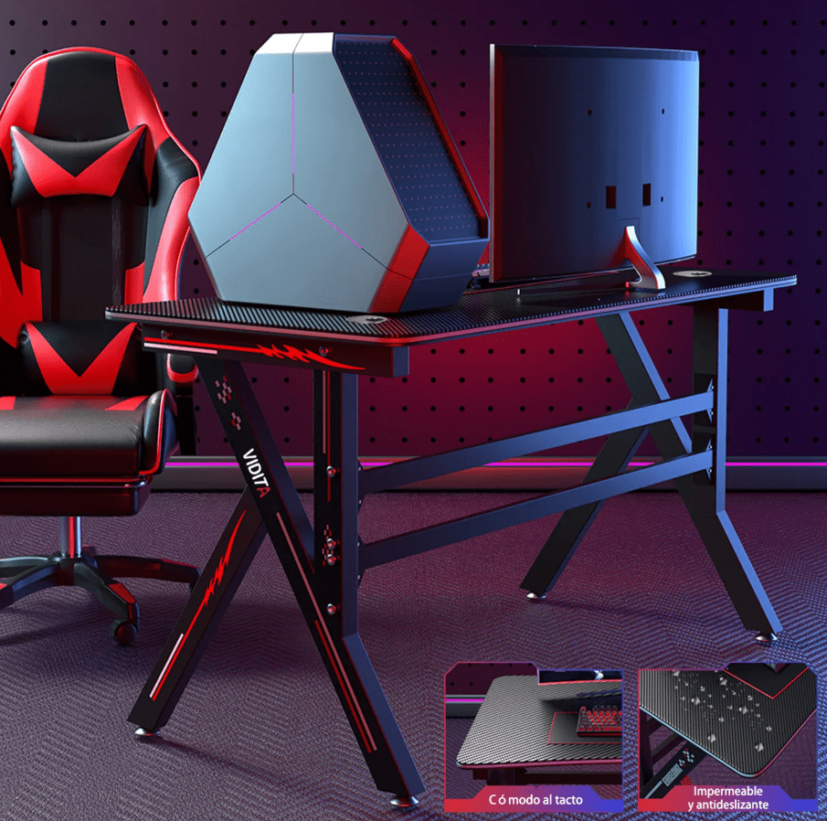 Escritorio Gamer con Luces Vidita3