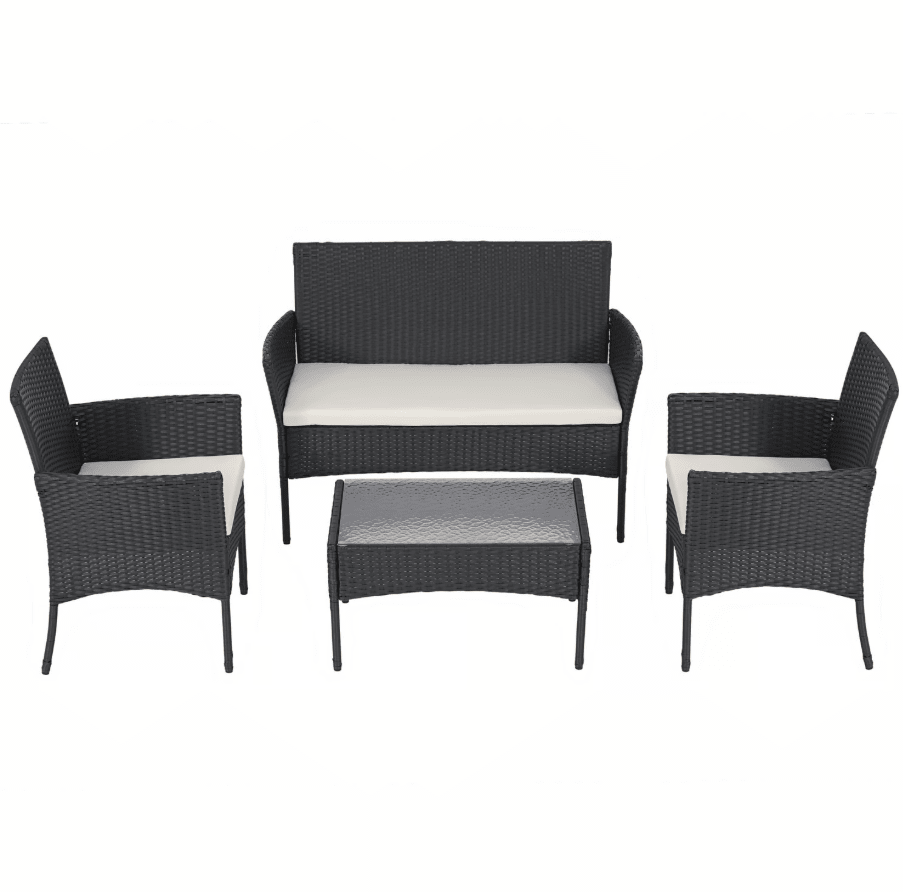 Juego de Terraza Milan 4 Personas Just Home1