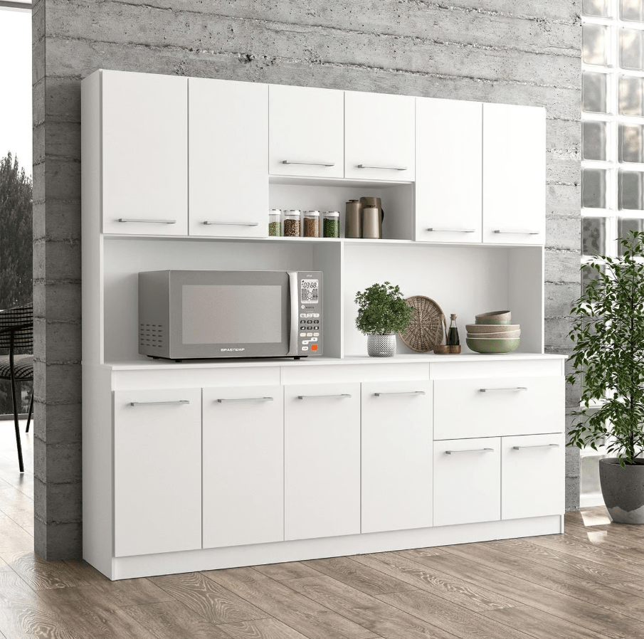 Kit mueble de cocina buck VekkaHome blanco2