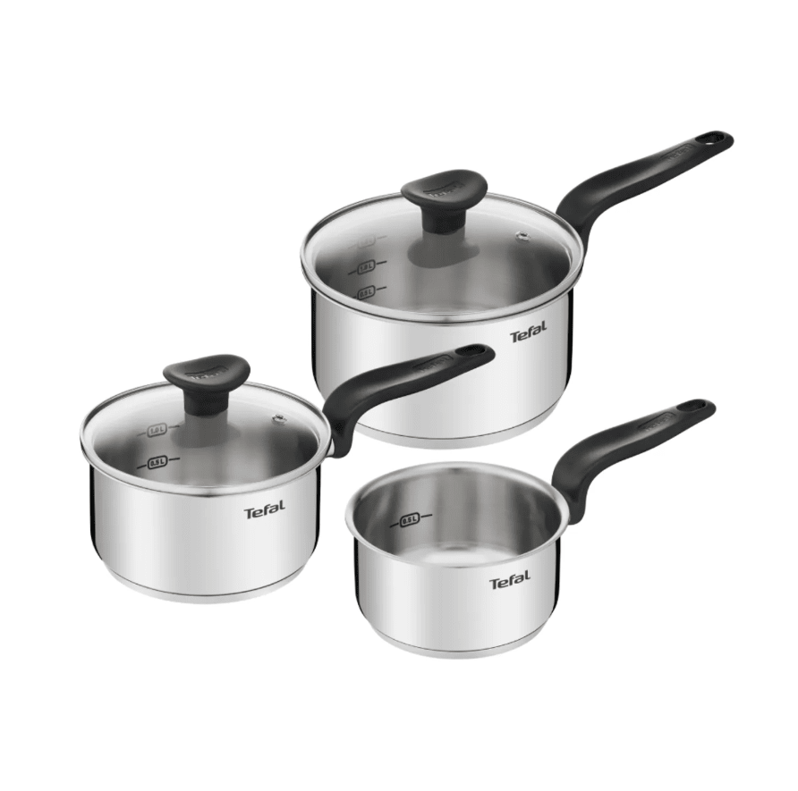 Set Cacerolas Primary 5 piezas Tefal, caja con desgastes.1