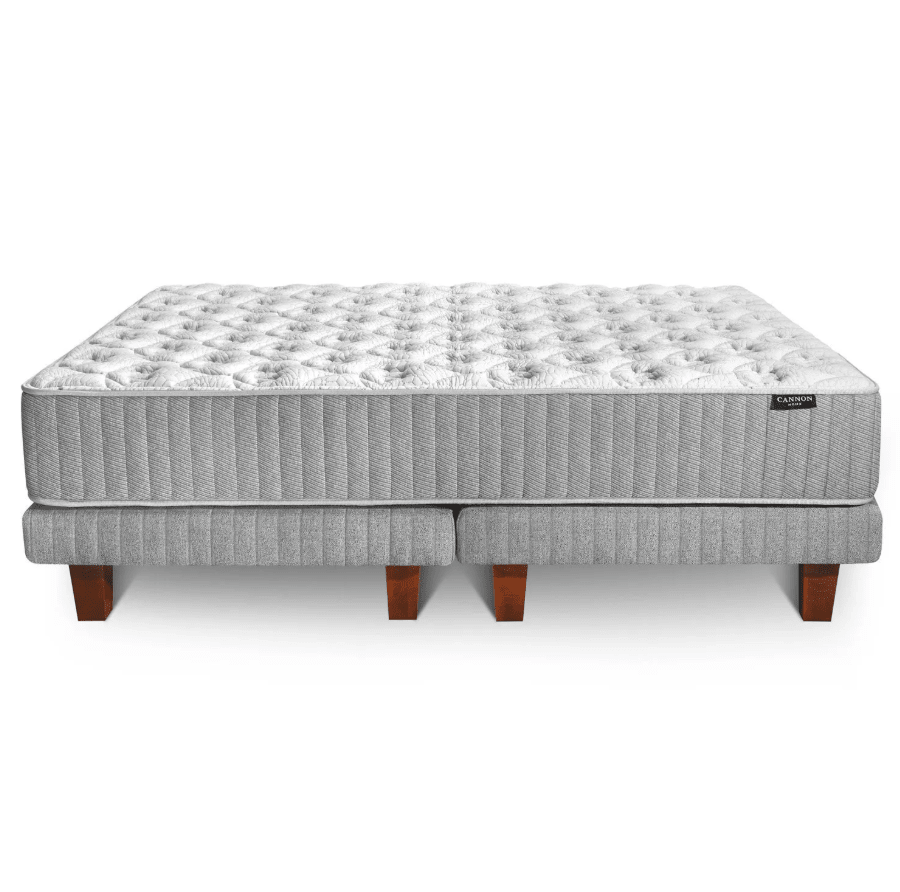 Cama Europea Cannon  Hybrid Cotton 2 Plazas Base Dividida2