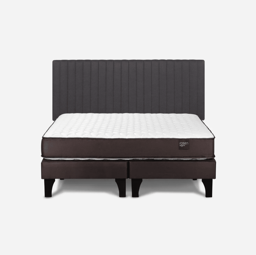 Cama Europea Ergo T 2 Plazas + Respaldo Lucio Rosen2