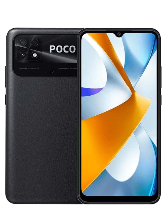Celular Xiaomi Poco C40 4GB 64GB (Reacondicionado) Negro1