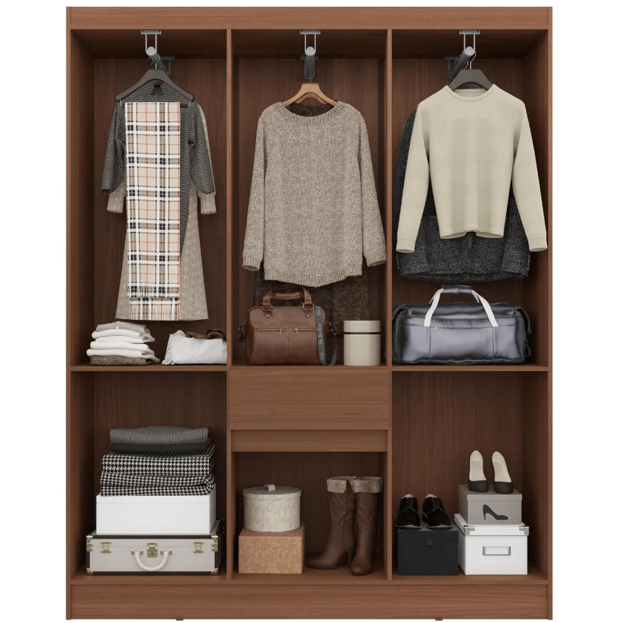 CLOSET 6 PUERTAS 1 CAJON CASA BONITA NOGAL2