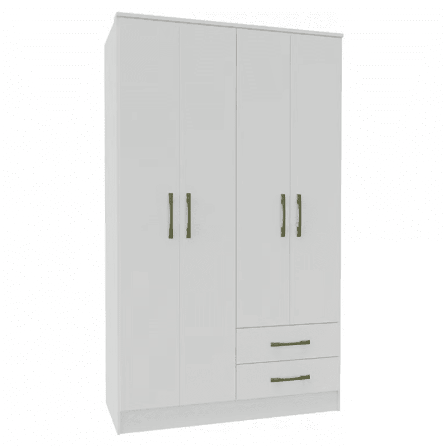 Clóset Pequim light 4 Puertas 2 Cajones Vekkahome1