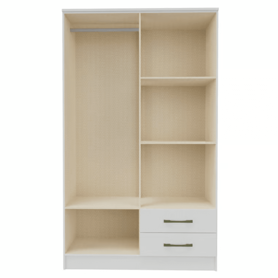 Clóset Pequim light 4 Puertas 2 Cajones Vekkahome2