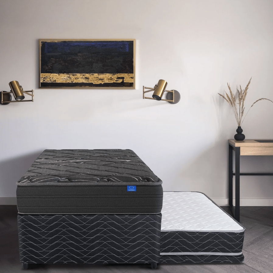 Cama Nido Black 1.5 Plazas Flex2