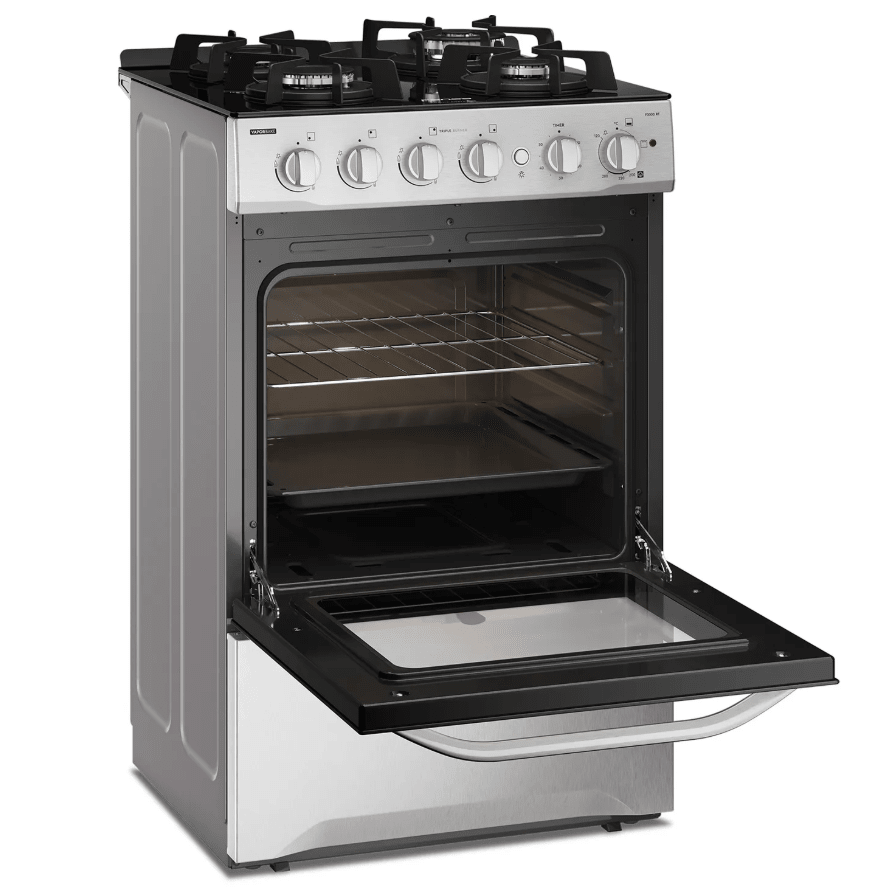 Cocina a Gas 4 Platos Espejado F 3000 RT Fensa, sin caja original3
