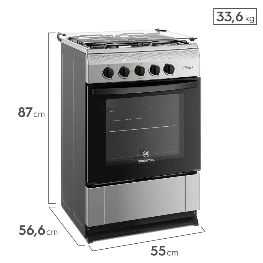 COCINA MADEMSA MV 220 T 4Q4