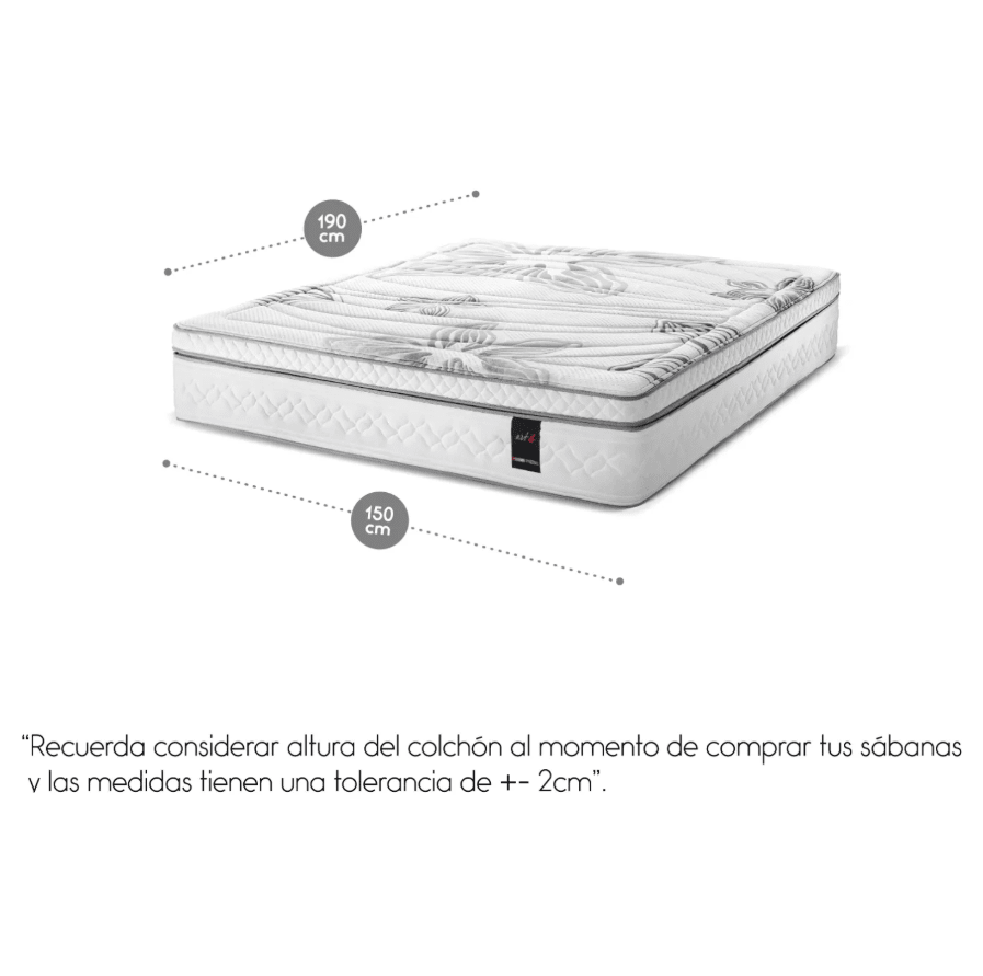 Colchón Art 4 Rosen 2 Plazas Rosen3