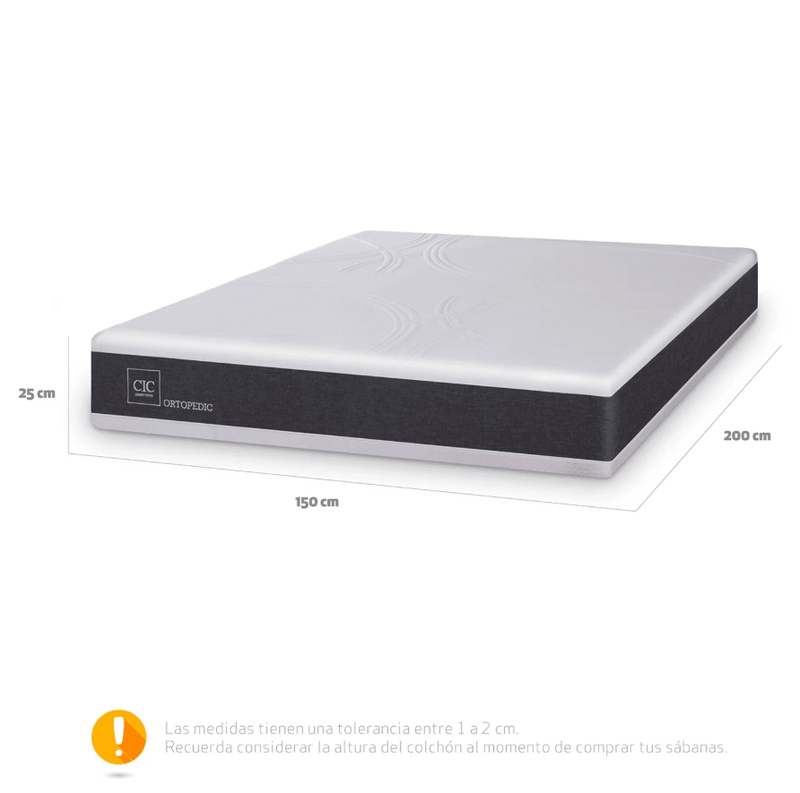 Colchón 2 Plazas Ortopedic Cic3