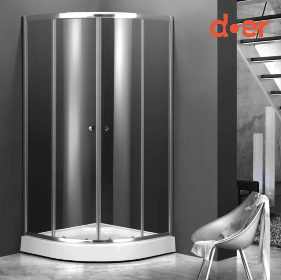 DOER CABINA DE DUCHA ELEGANCE LARGE 90X90X200CM DISEÑO CURVO2