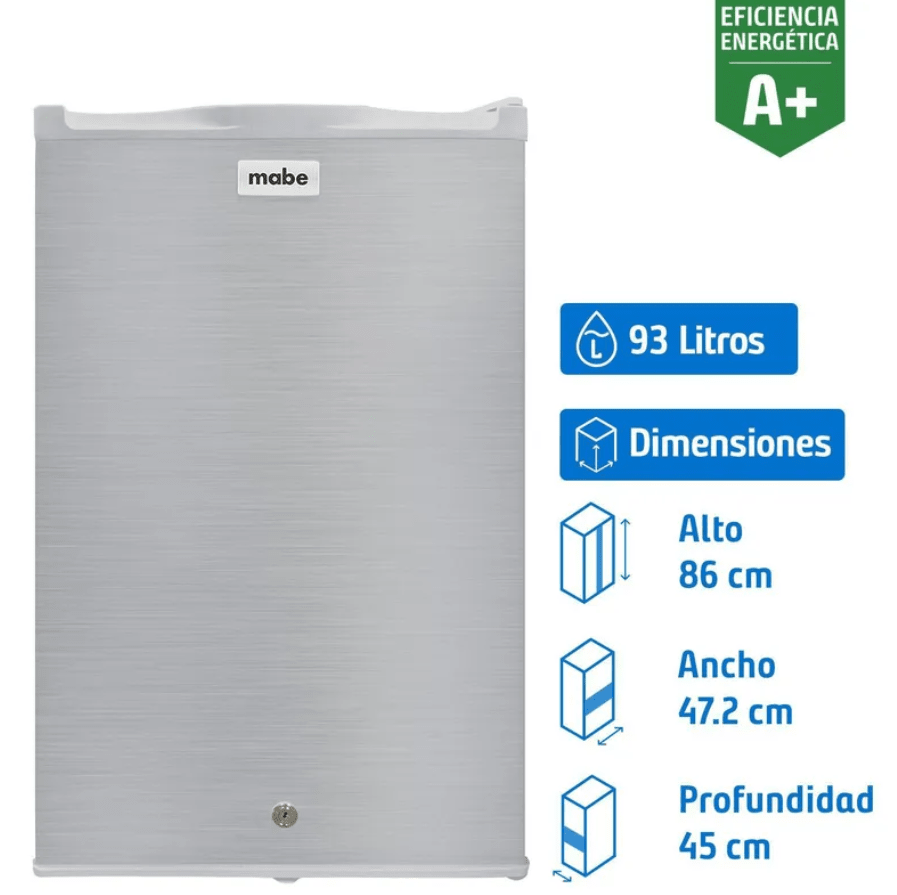 FRIGOBAR 93L RMF04LRX0 INOX MABE2