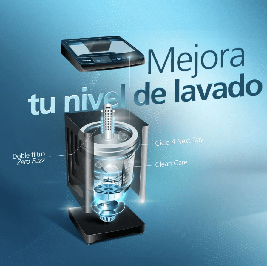 Lavadora Automática Superior 9,5 Kg Lma9520Wdgcl0 Mabe2
