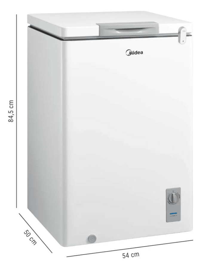 FREEZER 99LT DUAL MFH-1000B131CN BLANCO MIDEA3