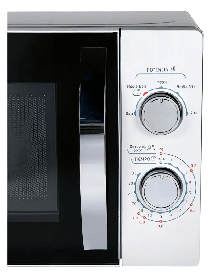 MICROONDAS 20 LTS SILVER MIDEA2