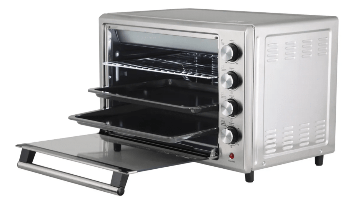 Horno Electrico Ut- Backofen Pro 48L Ursus Trotter Plateado2