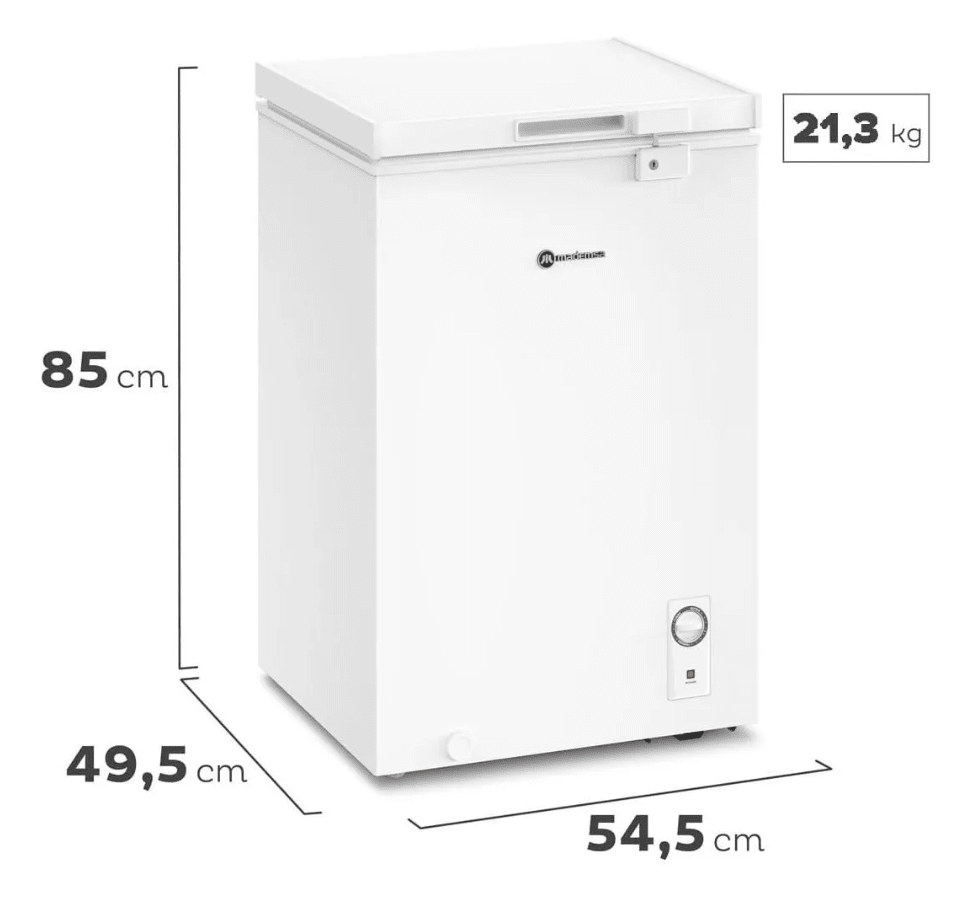 FREEZER HORIZONTAL 99L M100D DUAL MADEMSA3
