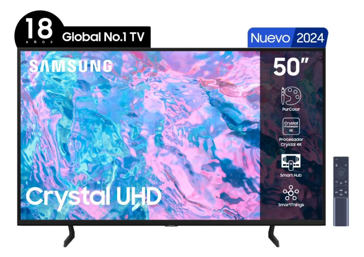 Smart Tv 50 Pulgadas Led Negro Samsung1