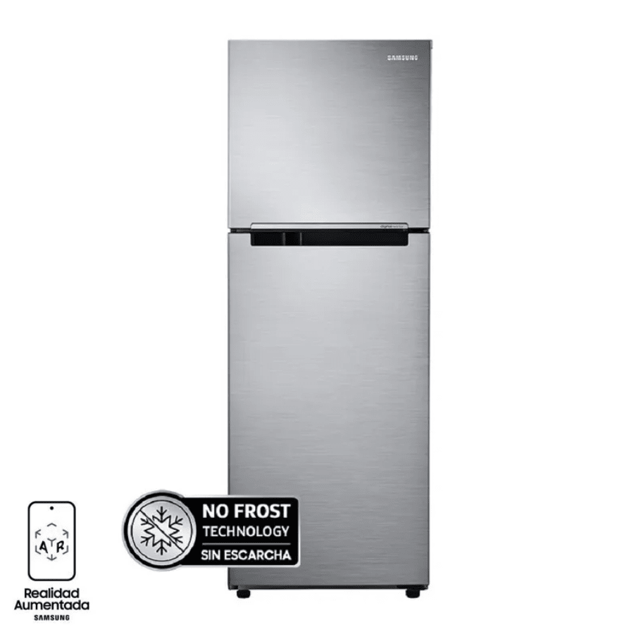 Refrigerador gris 236 litros Top Mount RT22FARADS8/ZS SAMSUNG1