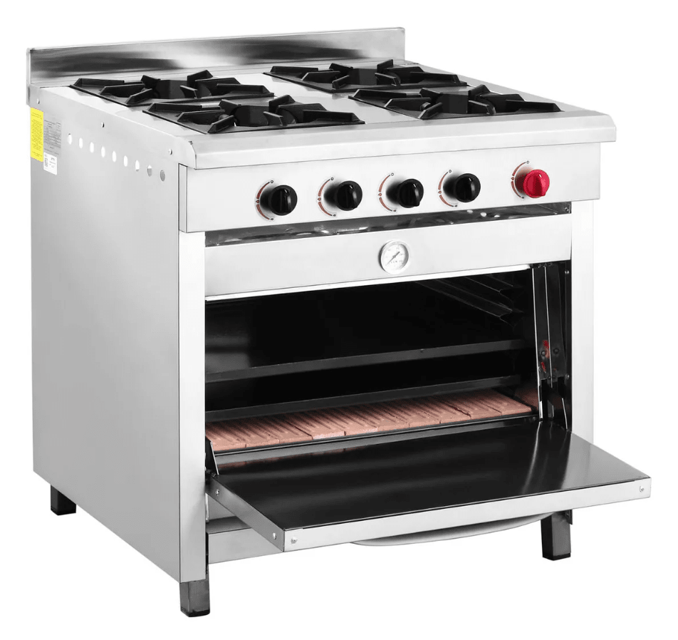 Cocina 4 Platos Inoxidable Mate Glp Vcg-4ai Ventus2