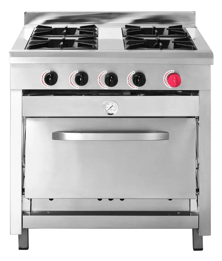 Cocina 4 Platos Inoxidable Mate Glp Vcg-4ai Ventus1