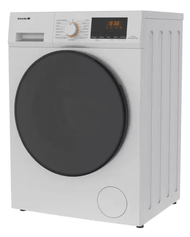 Lavadora Secadora Galanz Carga Frontal 10 Kg Btkwm101