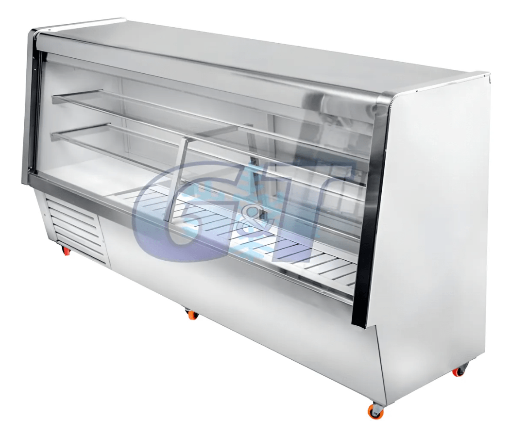 VITRINA REFRIGERADA MESON 2MTS FRIO ESTATICO1