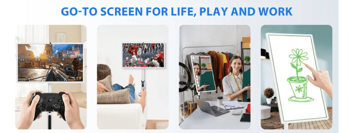 Smart Tv Táctil Gtv Fhd 32 , Portátil Y Recargable3