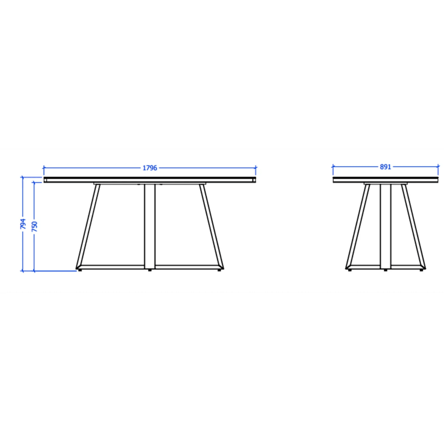 Juego De Comedor Mara 180 6 Sillas Daisy Decocasa3
