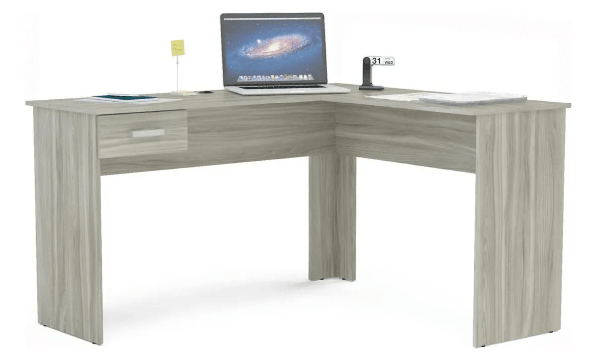 Escritorio Pecan Nórdico Artico 119x75.5x135 Cm Vekka1