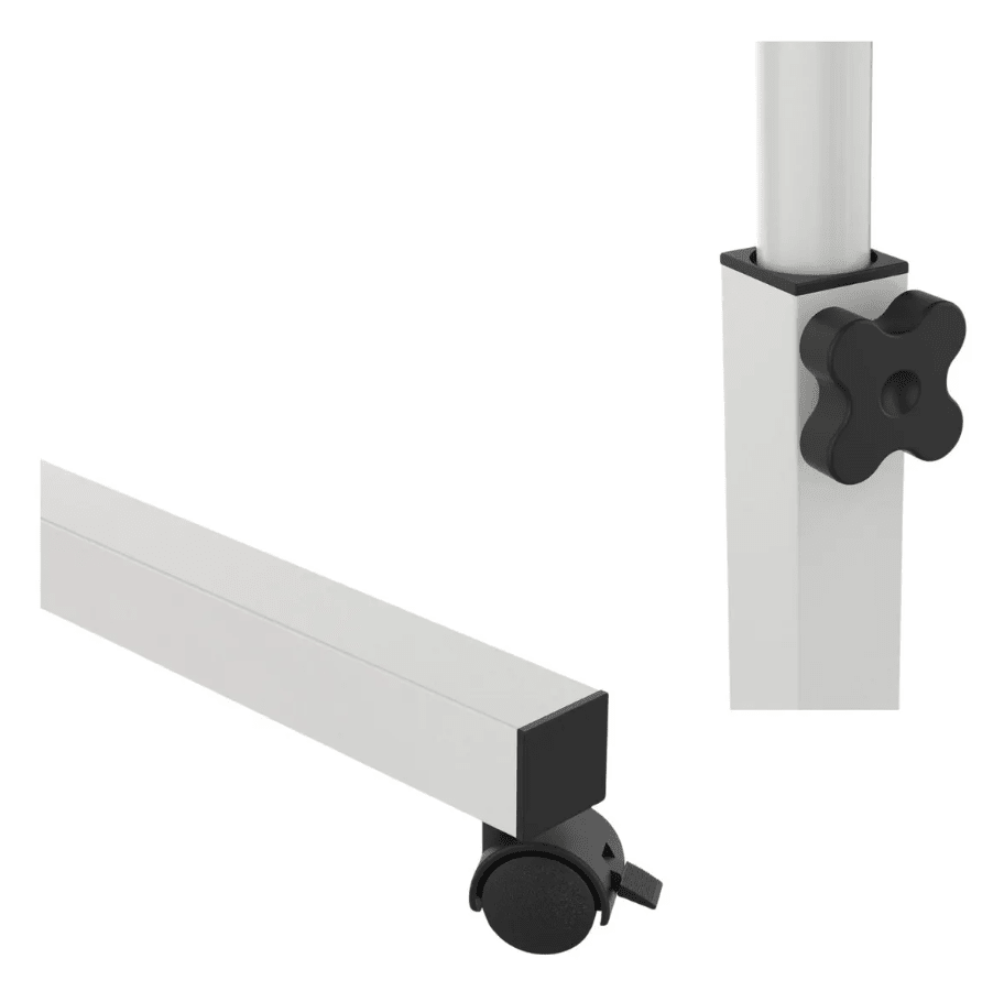 Mesa Ajustable Just Home Collection 60x40x87 Cm.2