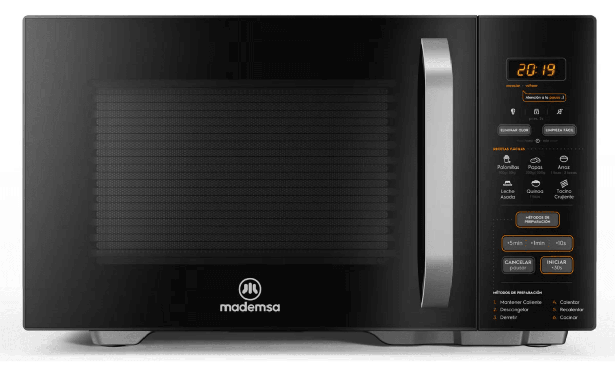 Microondas Digital Mm28fb 28 Litros Mademsa1