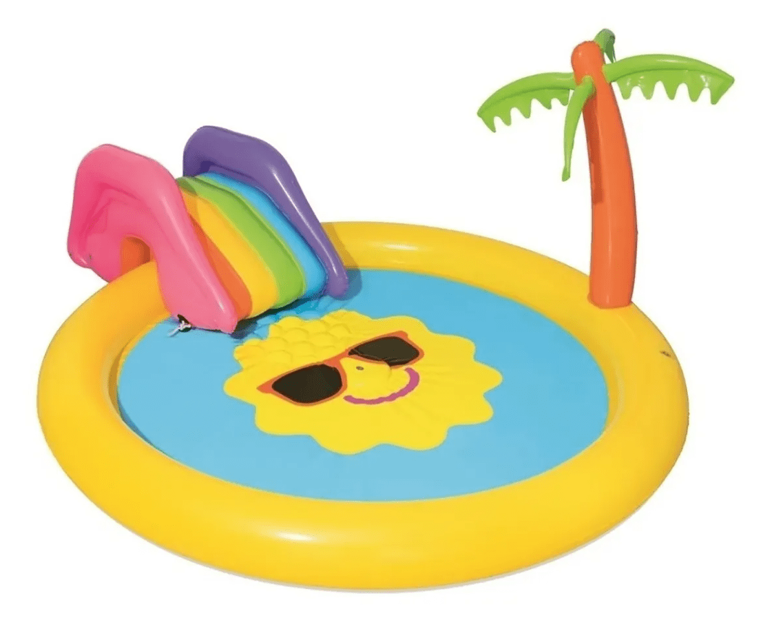 Pileta Inflable Bestway Playcenter Tobogan Isla Sol 237x2011