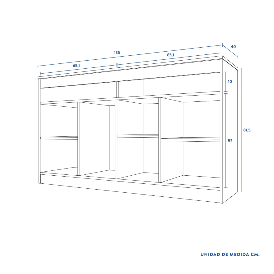 RACK MURILLO NOGAL CIC3