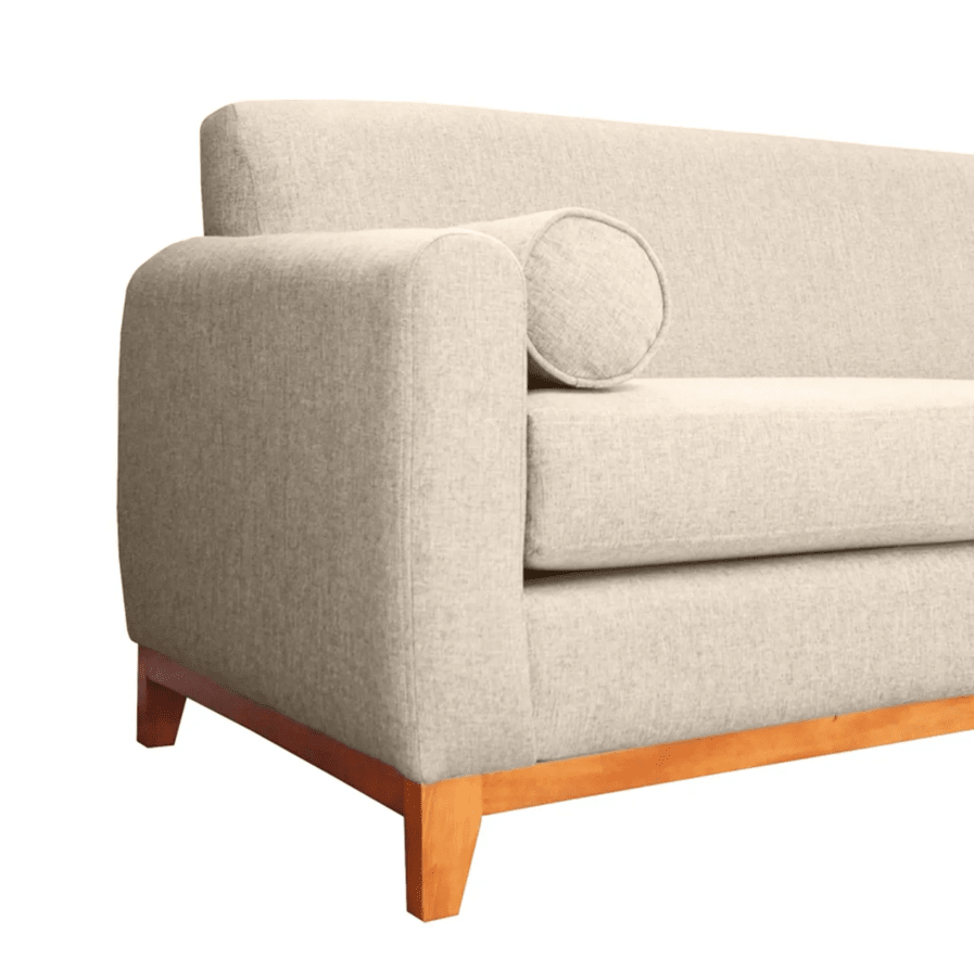 SOFA MELI CHENILLE BEIGE 2 CUERPOS SOFAS HOME2