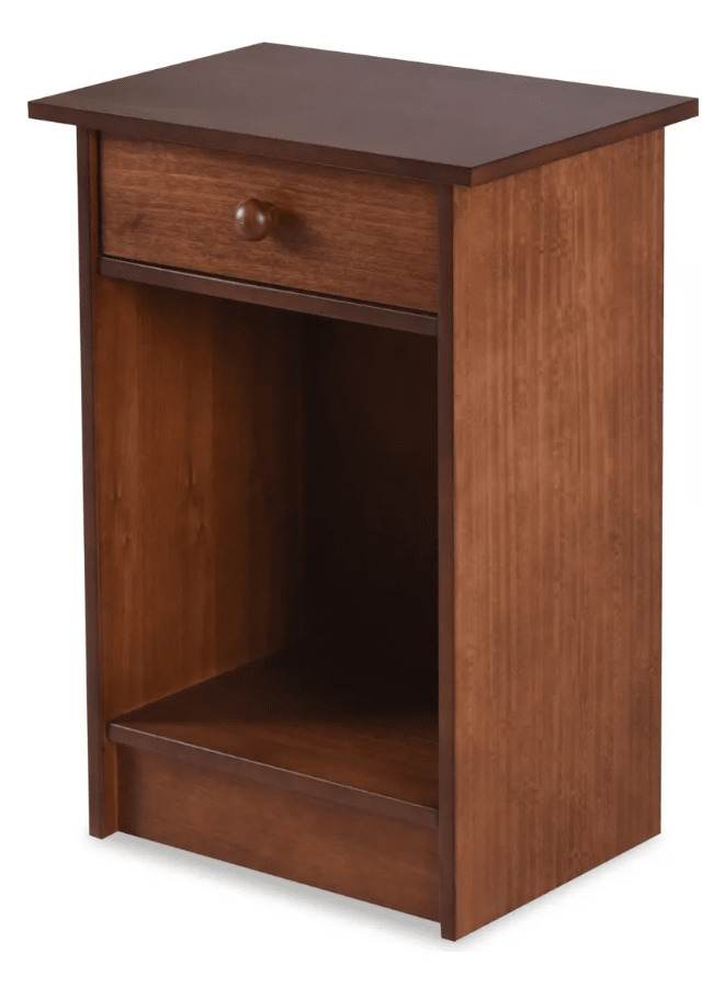 Velador New Villarrica Cic Acabado Mate Color Marrón1