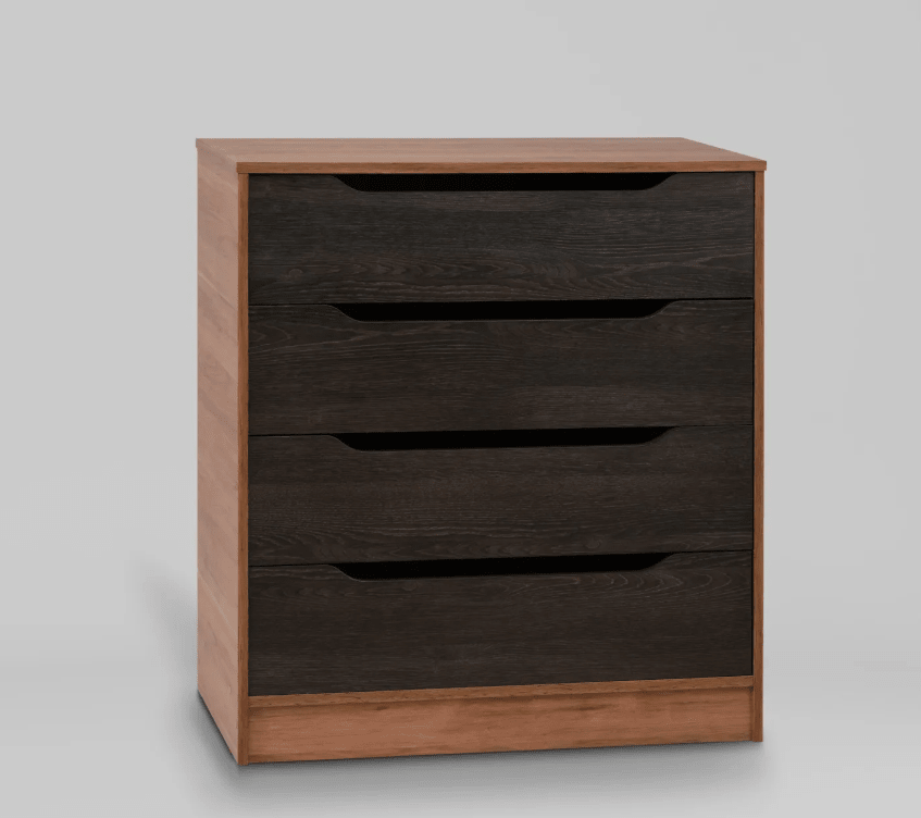 COMODA 4 CAJONES ESPRESSO CIC1