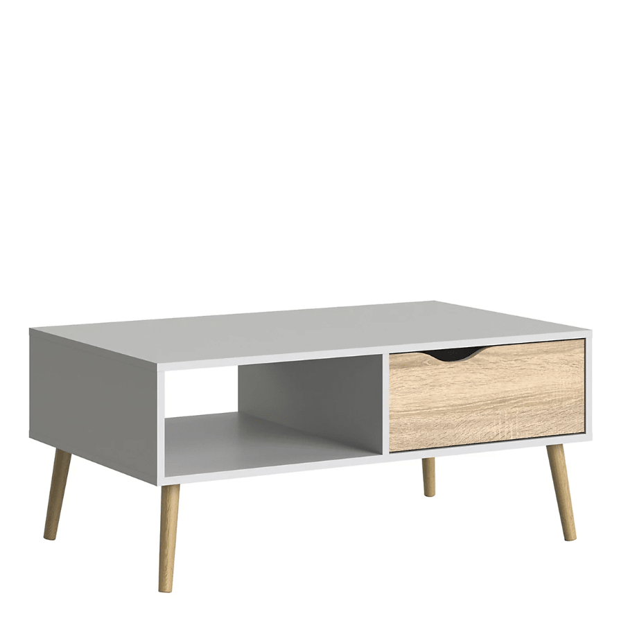 MESA BLANCA ROBLE PLATINADO OSLO2